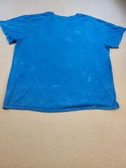Misfits Official Squirm Mineral Wash Graphic T-Shirt Blue Men’s Size Xl