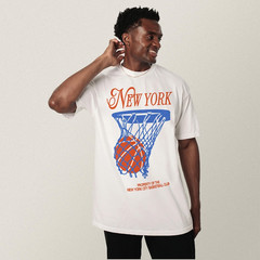 New York Basketball Shirt, Retro NY Hoop Tee, Streetwear Graphic Top