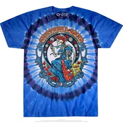Grateful Dead Vintage Bertha Tie-Dye T-Shirt Liquid Blue