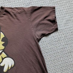 Kidrobot Shirt Mens Medium Brown Mascot Robot Graphic Tee Made USA Streetwear