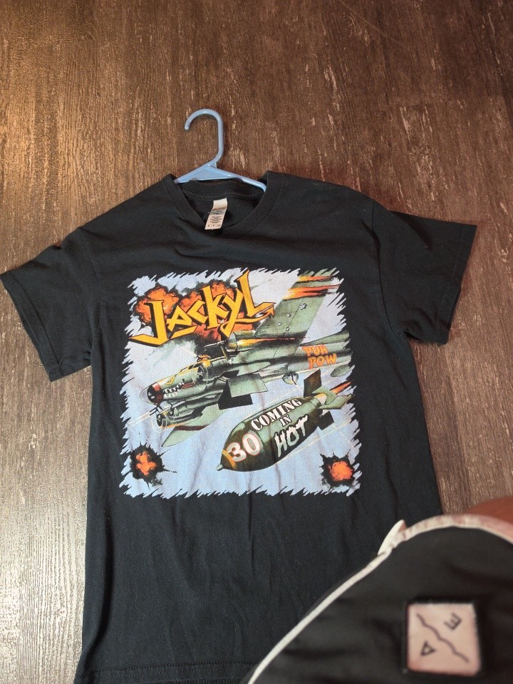 Jackyl 30 Coming in Hot T-Shirt Double Sided Small A30