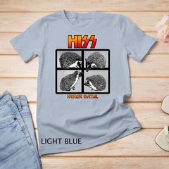 HISS – Hedgie Metal A Hedgehog Hard Rock Band Graphic Unisex T-shirt