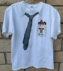 Chuck The Final Season Fall 2011 T Shirt Graphic Tee TV Television Show Size L