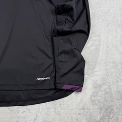 Adidas Climacool Formation Referee Jersey Long Sleeve Black Purple Men L Soccer