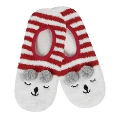 Mouse Socks with Grippers, Non Skid Socks for Women, Fits Shoe Sizes 5-10