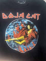 Doja Cat Tee Shirt T-Shirt Classic Parody Rock Large Hip-Hop Pop Music Vintage