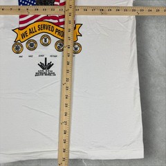Vintage POW MIA USA Flag Military Memorial Event Single Stitch T Shirt – Large
