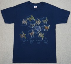 RACE FOR SURVIVAL-Sea Turtles Marine Ocean Aquatic Science Nature T shirt S, 3XL