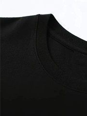 Oversize Cotton T-Shirt Men’s Short Sleeve Crew Neck Basic Casual Sportswear Tee