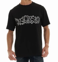 🛘SIZE XL- Keith Haring Men’s T-Shirt Graphic Tee Black🛘