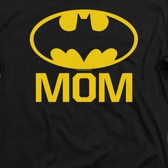 Batman Bat Mom Licensed Adult Unisex Long Sleeve T-Shirt SM-3X