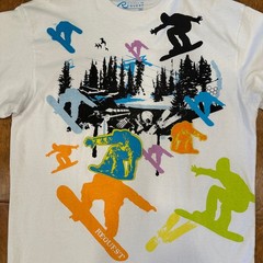 NWOT Vintage Y2K Request Snowboarding Graphic T-Shirt Mens 2XL Retro Tee Skater