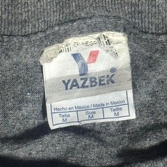 Yazbek dark grey Cancun Mexico Medium size (width 20in, length 25-1/2in) T shirt