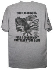 Second Amendment Militia Don’t Fear Guns, Fear a Government That Fears T-Shirt