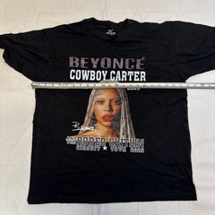 Beyonce Cowboy Carter And The Rodeo Chitlin 25′ Tour Tee Unisex XL Black