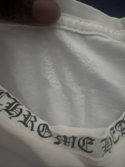 Chrome Hearts Neck Logo T Shirt Size Large 100% Authentic Guaranteed! (Used)