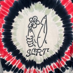SCRT Mens Size Large Flower Tie-Dye Graphic T-Shirt Short Sleeve