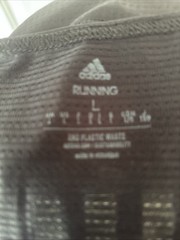 Cape Town Marathon 2026 Adidas Running Tank Top Men’s Large Black Aeroready