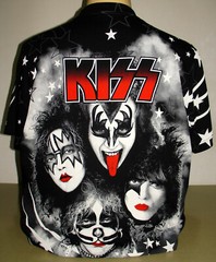 Kiss Rock Band All Over Print T-Shirt Size M L XL 2XL 3XL First Lineup XXL XXXL