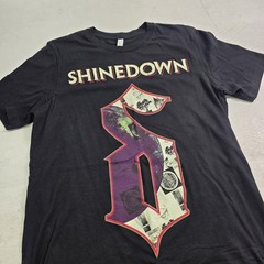 Shinedown Concert T-Shirt Black It’s Never Goodbye Its Just Til Next Time Mens L