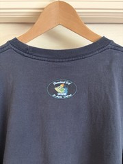 Vintage 90’s JNCO Flamehead Surf Navy Skate Streetwear Tee Size XL