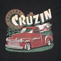 Vintage Fruit Of The Loom Single Stitch 50s Chevrolet Truck T-Shirt Men’s XL USA