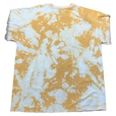 Vintage 2000 Bud Light Beach Club T Shirt Tie Dye Acid Wash XL Yellow
