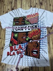 Brisco Brands T Shirt Comic Strip Sz XL “I Can’t Even” Bla Bla Bla