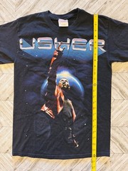 Usher T-Shirt Mens Small Black Concert OMG Hip Hop Rap Urban Streetwear Music