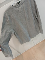 Hanes Essentials Men’s Cotton Long Sleeve T-Shirt, Light Grey XL