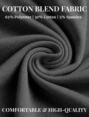 2 Pack T Shirts for Men Long Sleeve Cotton Hipster Hip Hop Longline Crewneck …