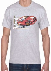 Adult DryBlend® T-Shirt – ( MITSUBISHI DRIFTER – HOT ROD)