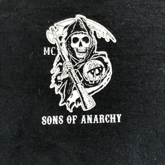 sons of anarchy T Shirt Men’s 2XL Black Reaper Death