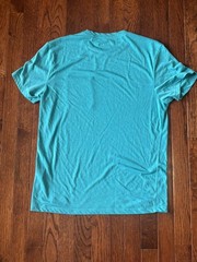 Cotopaxi Shirt Men Medium Blue Pocket Tee Tencel Lightweight Stretch Outdoor