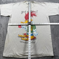 Vintage Universal Studios T-Shirt Mens OSFA Sleep Woody Woodpecker Got Coffee