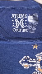 Xtreme Couture AFFLICTION Men’s Thermal SOLDIER OF FAITH Biker Wings XL