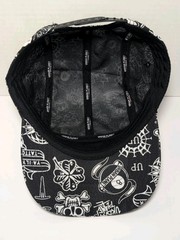 Urban Planet Streetwear Hat Adjustable Black/White Tattoo Style