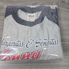 Kenny Chesney 2003 Margaritas and Senoritas Tour T Shirt Adult 3/4 Sleeves Anvil