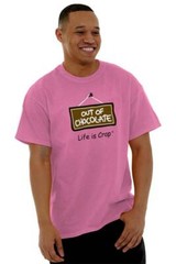 Life is Crap Out of Chocolate Lovers Gift Womens or Mens Crewneck T Shirt Tee