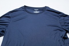 Tek Gear Men’s Short Sleeve Crewneck Dry Tek T-Shirt MS7 Dark Blue Large NWT