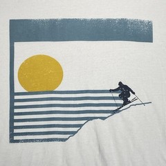 Marine Layer T-Shirt Men’s XL Off White Short Sleeve Surf Surfing