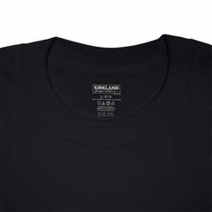 Kirkland Signature Men’s Crew Neck Tees, 6 pack – BLACK (Select Size) FAST SHIP