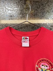 Vintage Certified Party Animal Embroidered T Shirt Red Med