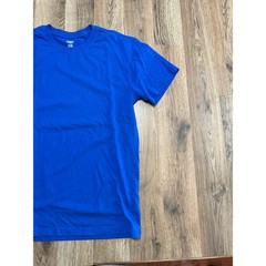 Athletic Works T-Shirt Mens Small Blue Adult Recycled Blend Short Sleeve