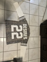 Bottega Desires #22 Camo Jersey thermal Mens Size Medium New Never Worn