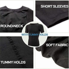 Men’s Compression T-Shirt Body Shaper Slimming Fitness Tank Tops Shapewear Vest