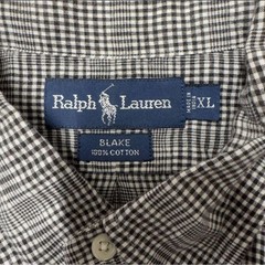 Ralph Lauren Blake XL Plaid Button-Down Shirt Used for 14Y+ Japan