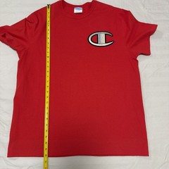 Champion Classic Jersey Script T-Shirt Scarlet Size XLarge