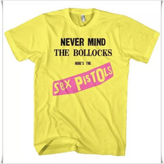 SEX PISTOLS ‘Never Mind The Bollocks’ Album, Heavy Cotton T-shirt, Size S-5XL