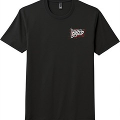 Speed Racing Checkered Flag T-Shirt, Vintage Motorsport & Race Fan Graphic Tee